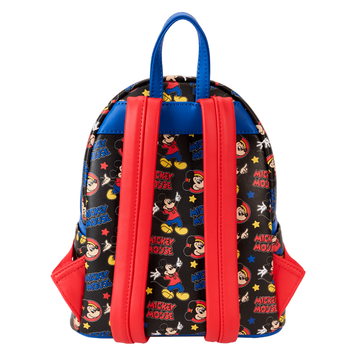 Mickey Mouse Classic All-Over Print Mini Backpack by Loungefly