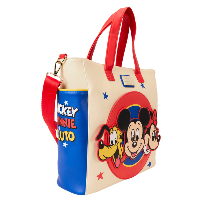 Mickey & Friends Classic Convertible Backpack & Tote Bag by Loungefly