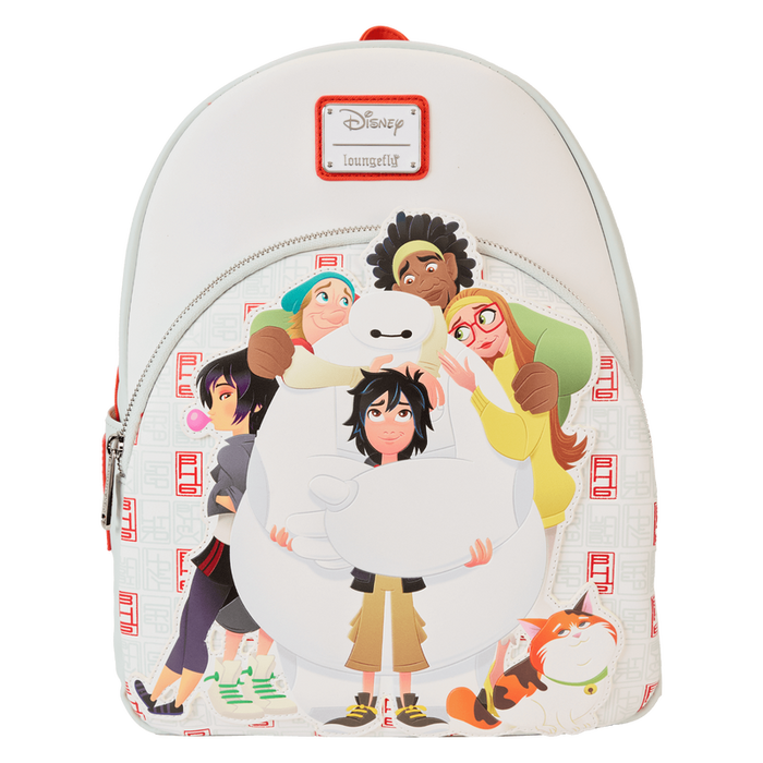 Big Hero 6 10th Anniversary Baymax & Friends Mini Backpack by Loungefly