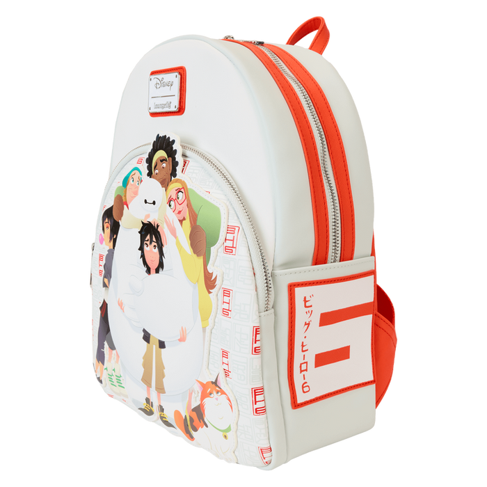 Big Hero 6 10th Anniversary Baymax & Friends Mini Backpack by Loungefly