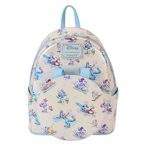 Mickey & Friends Winter Wonderland Mini Backpack by Loungefly