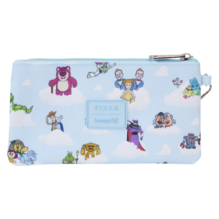 Toy Story Movie Collab All-Over Print Nylon Zipper Pouch Wristlet by Loungefly