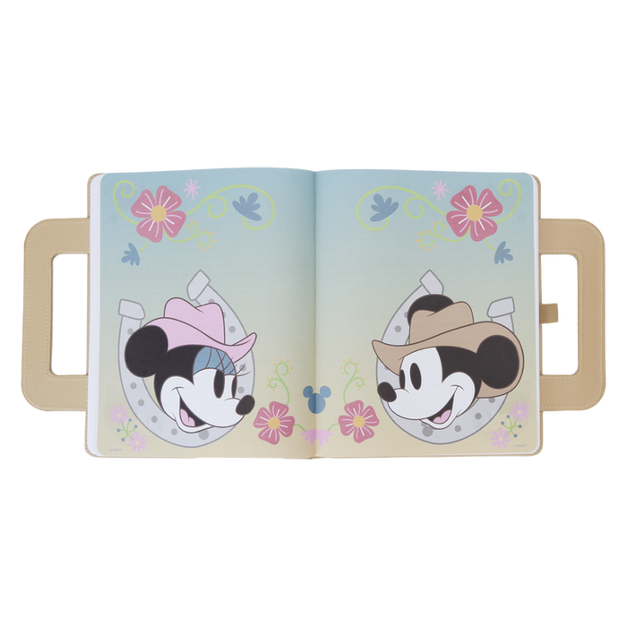Western Mickey & Minnie Lunchbox Stationery Journal by Loungefly