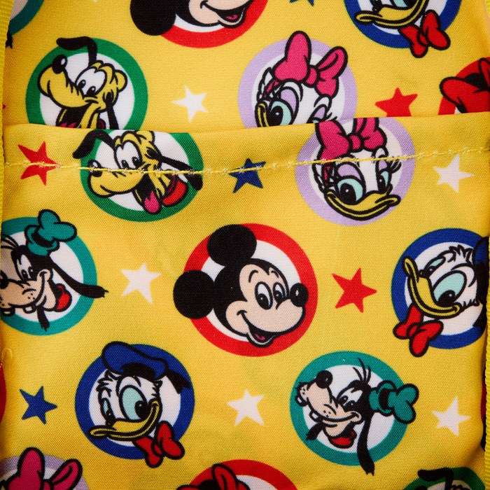 Mickey Mouse Classic All-Over Print Stationery Mini Backpack Pencil Case by Loungefly