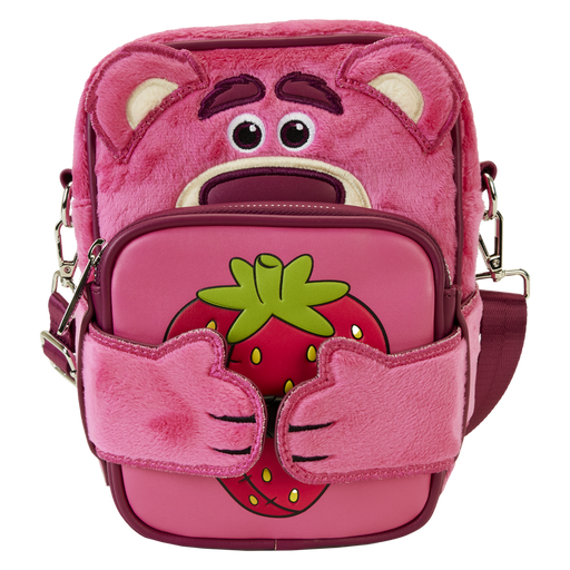 Toy Story Lotso Plush Crossbuddies® Cosplay Crossbody Bag with Coin Bag by Loungefly