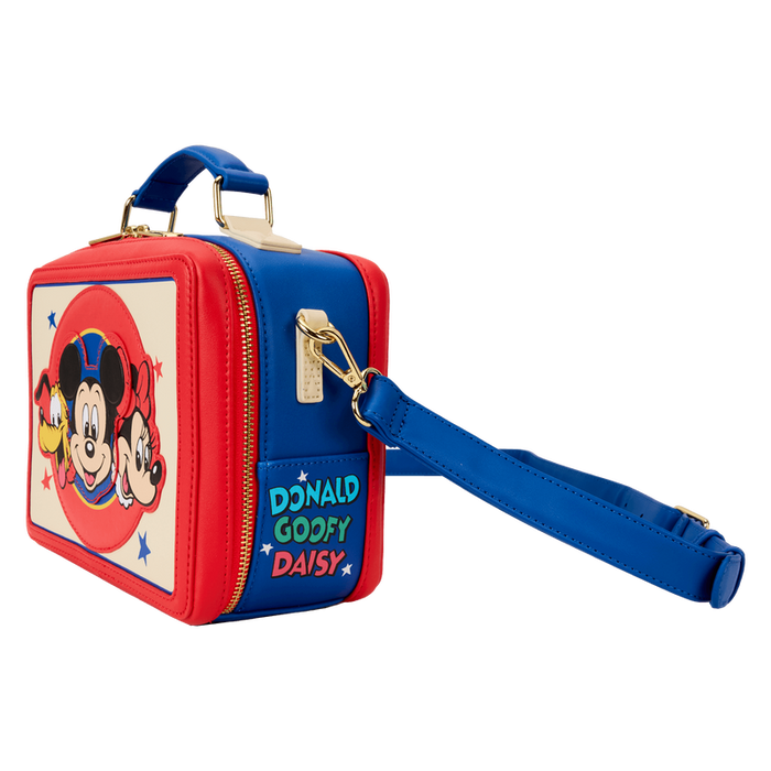 Mickey & Friends Classic Lunchbox Crossbody Bag by Loungefly