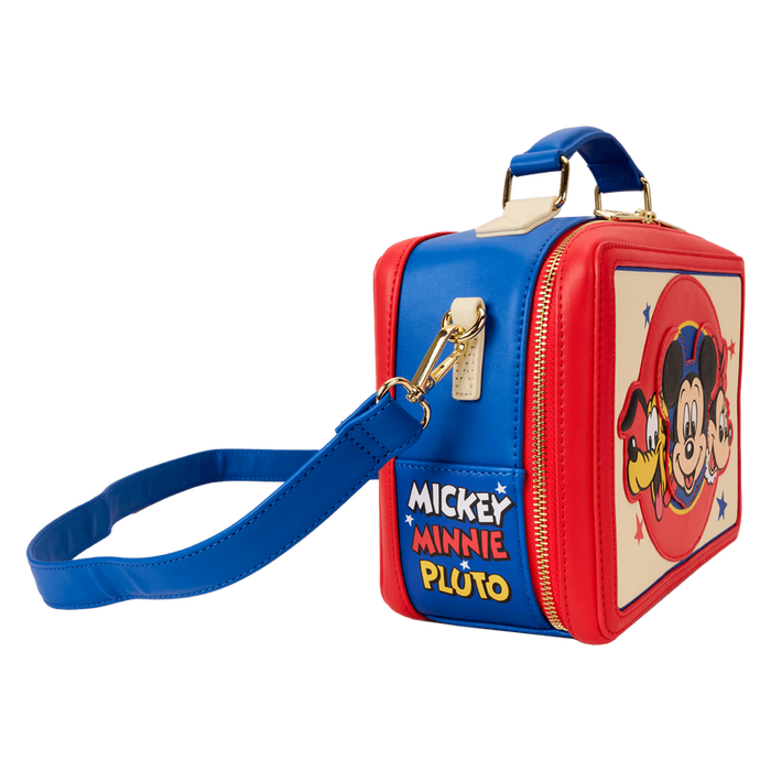 Mickey & Friends Classic Lunchbox Crossbody Bag by Loungefly