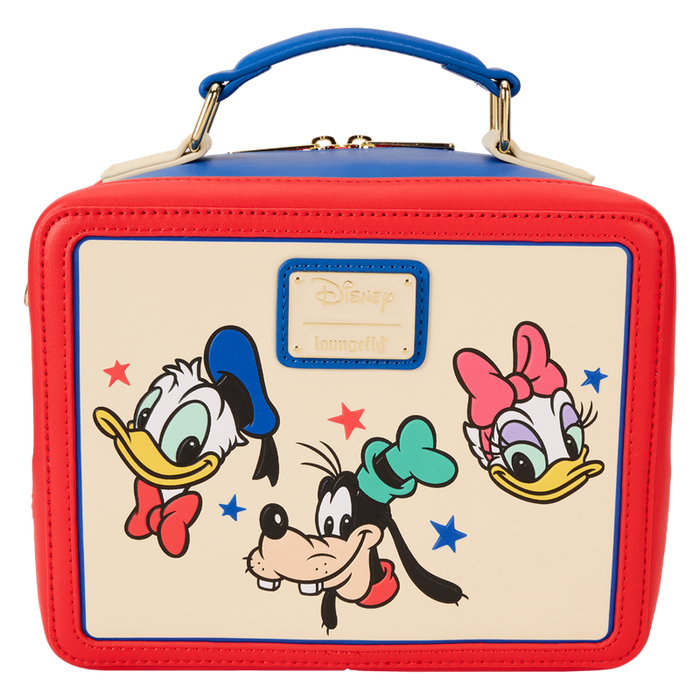 Mickey & Friends Classic Lunchbox Crossbody Bag by Loungefly