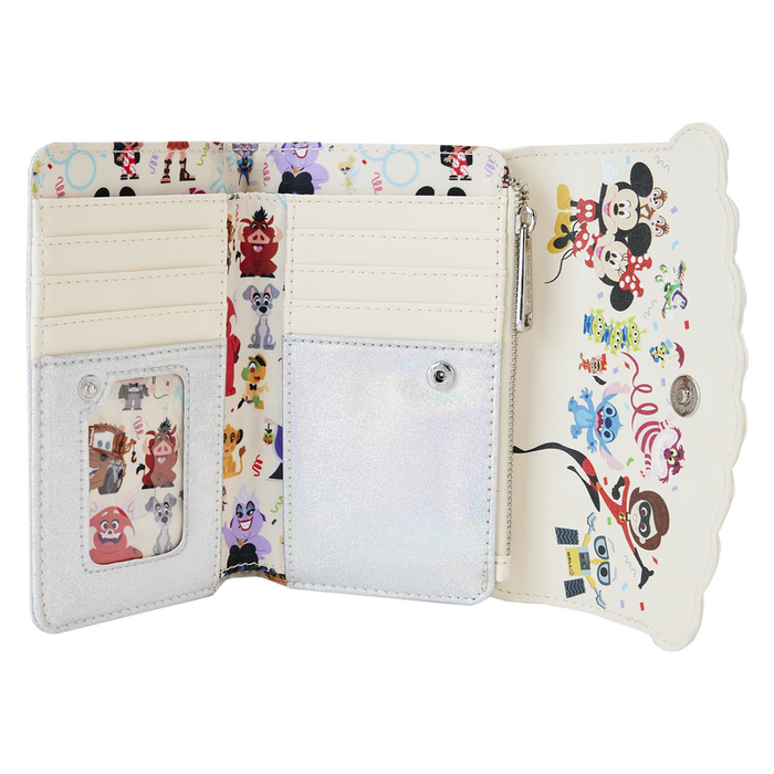 Disney100 Anniversary Celebration Cake Flap Wallet by Loungefly