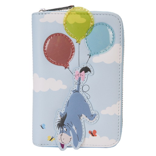 Winnie the Pooh & Friends Floating Balloons Zip Around Wallet by Loungefly