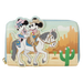 Western Mickey & Minnie Zip Around Wallet by Loungefly