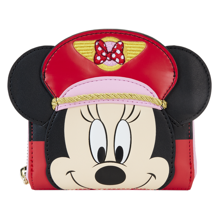 C2E2 Limited Edition Minnie Mouse Pilot Cosplay Zip Around Wallet by Loungefly