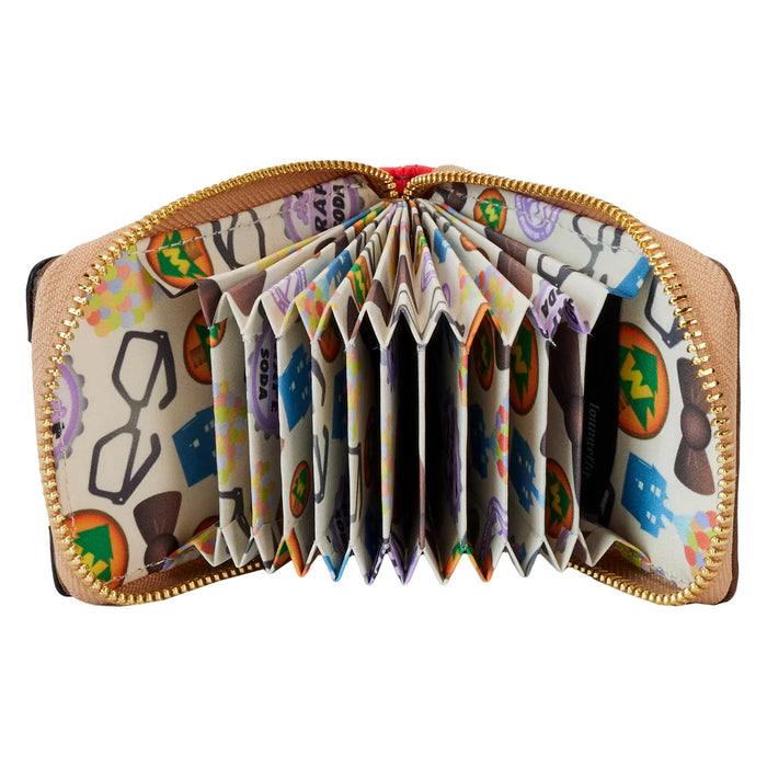 Pixar Up 15th Anniversary Adventure Book Accordion Wallet by Loungefly