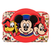 Mickey & Friends Classic All-Over Print Zip Around Wallet by Loungefly