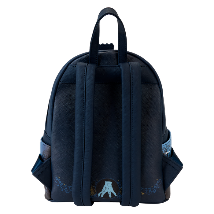 Wednesday Nevermore Academy Castle Glow Mini Backpack by Loungefly