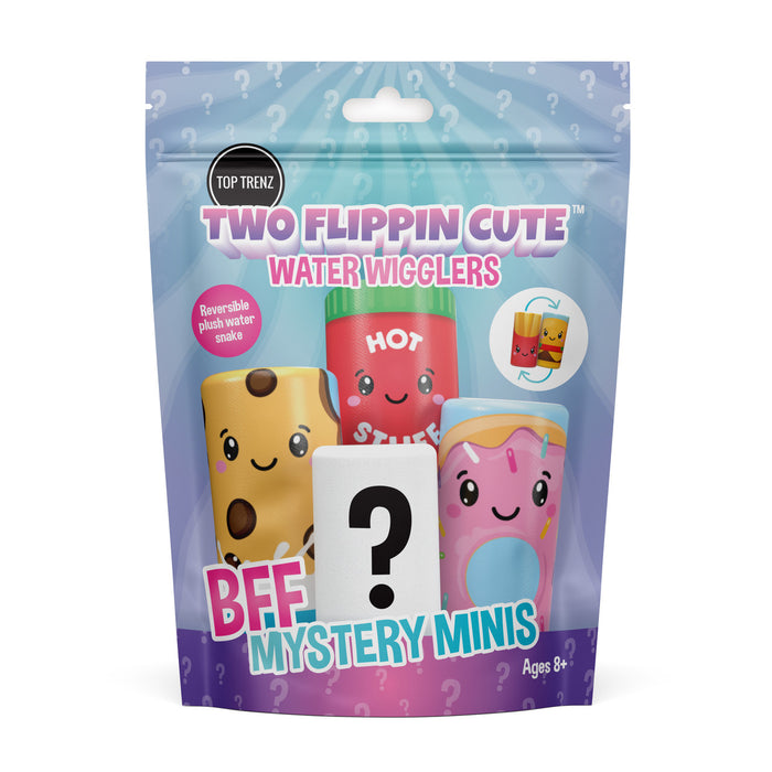 Two Flippin' Cute Plush Reversible Water Wigglers BFF Mystery Minis