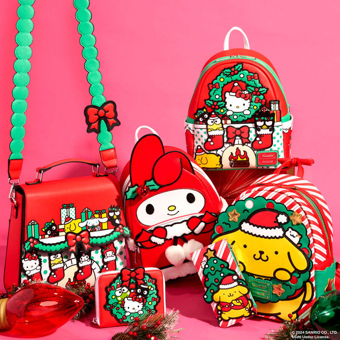 Sanrio Christmas Stocking Gifts Mini Backpack by Loungefly