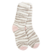 World's Softest Socks Fireside Socks - Neutral Zebra