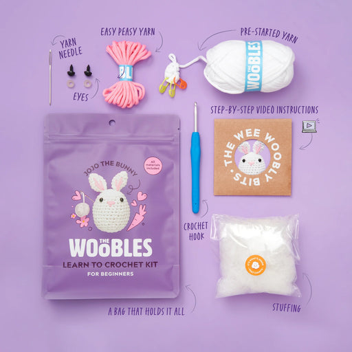 Woobles Jojo the Bunny Crochet Kit