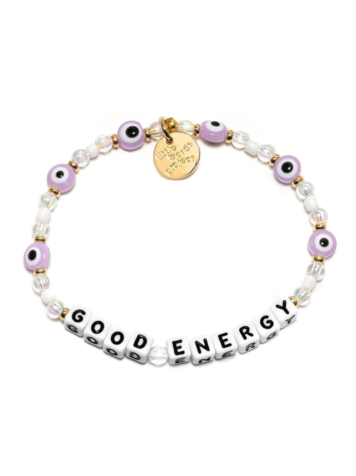 Good Energy - Purple Beaded Friendship Bracelet