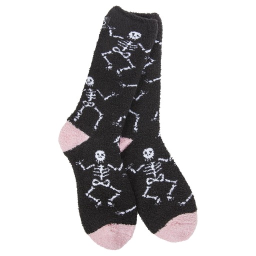 Bones Halloween Cozy Crew Socks