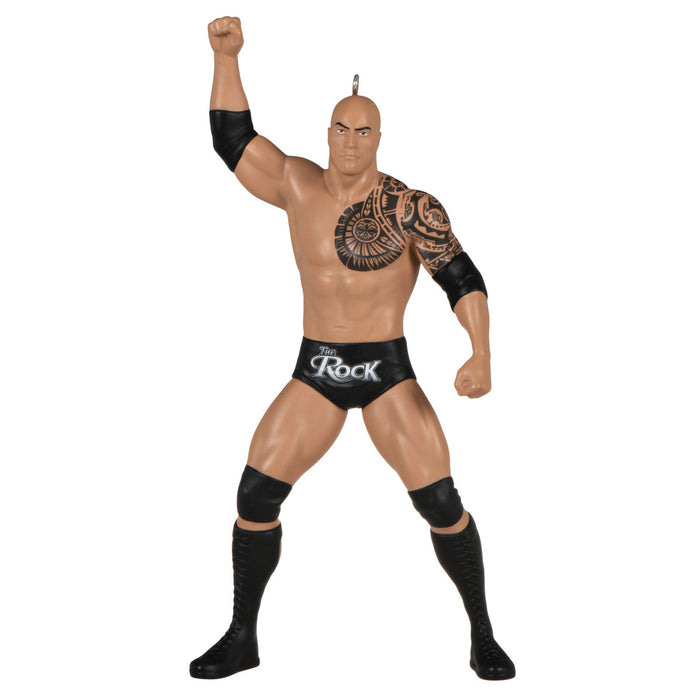 Dated 2023 WWE The Rock Ornament