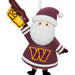 NFL Washington Commanders Santa Fan Hallmark Ornament