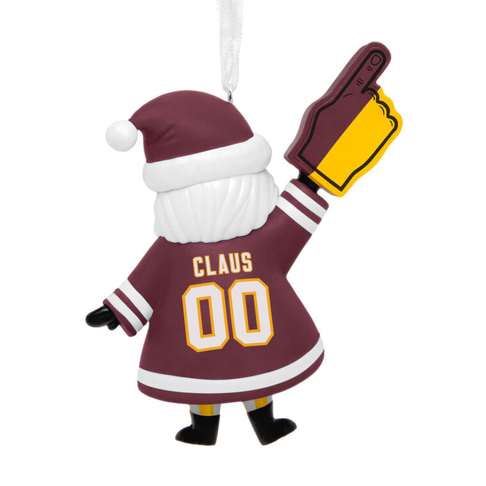 NFL Washington Commanders Santa Fan Hallmark Ornament