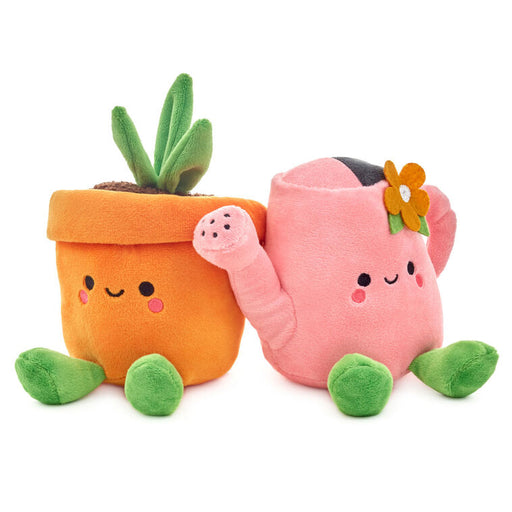 Better Together Watering Can and Plant Magnetic Plush Pair, 4.5"