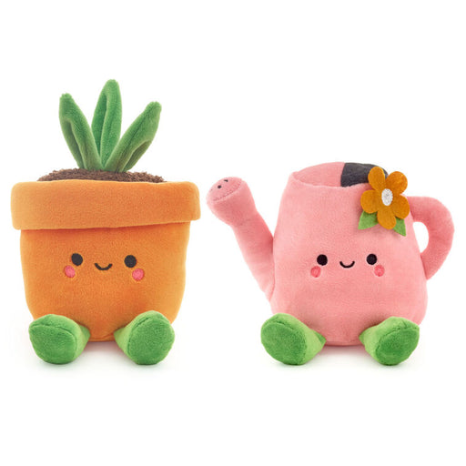 Better Together Watering Can and Plant Magnetic Plush Pair, 4.5"