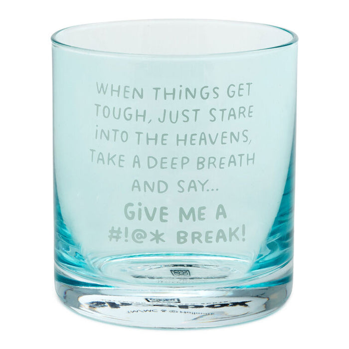 When Things Get Tough Funny Rocks Glass, 12 oz.