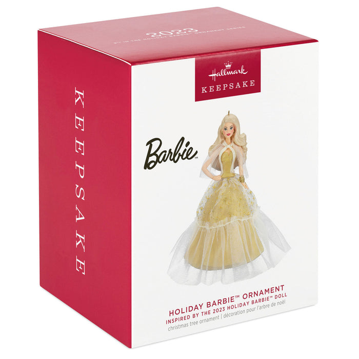 Barbie™ 2023 Holiday Barbie™ Ornament - 9th in the Holiday Barbie Series