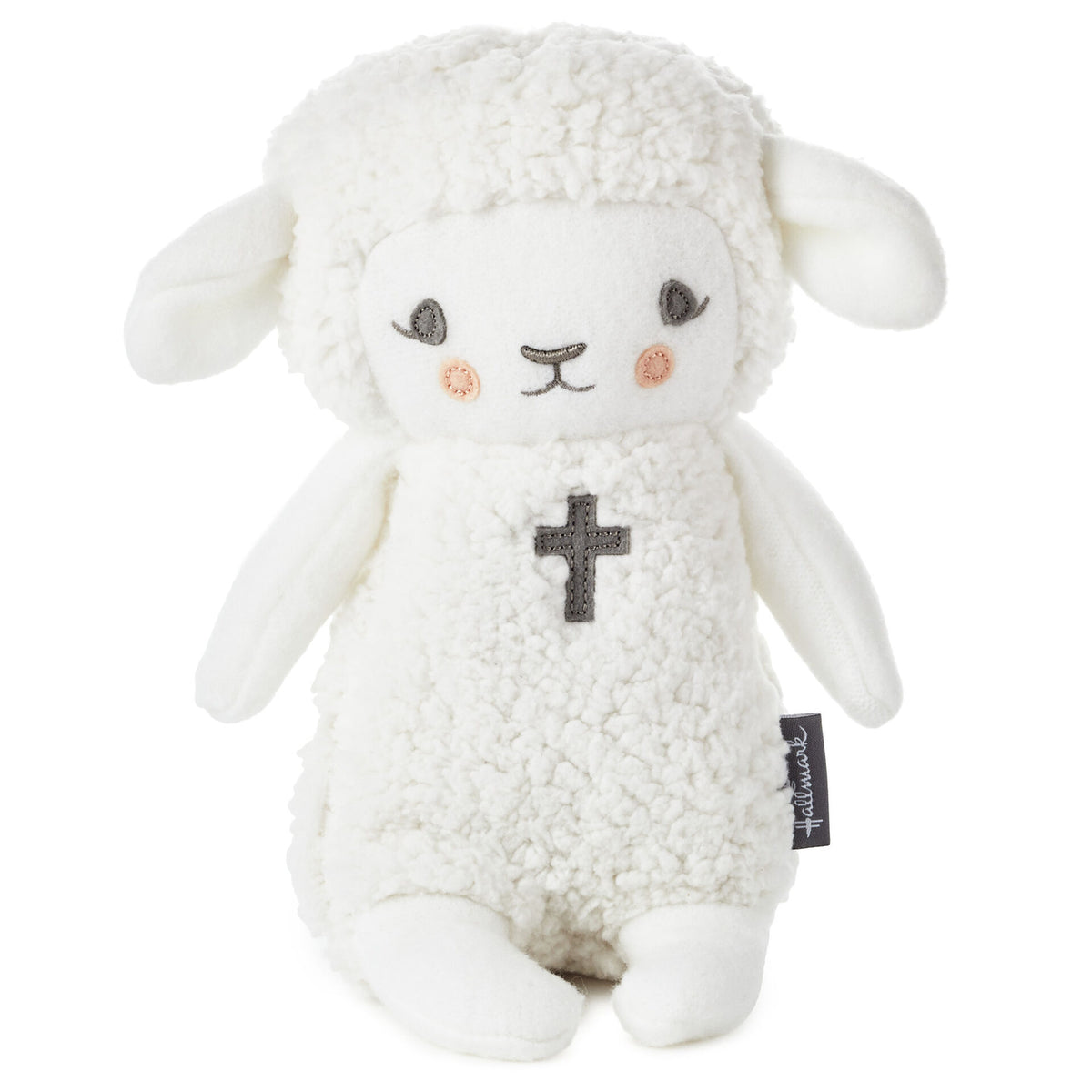 Huggable Lamb With Scarf Stuffed Animal, 8 – Ann's Hallmark and