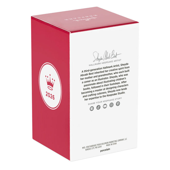 Red and white box with Hallmark branding and text on a white background