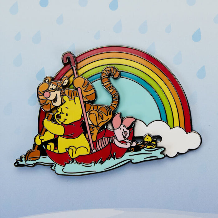 Winnie the Pooh & Friends Rainy Day 3" Collector Box Sliding Pin by Loungefly
