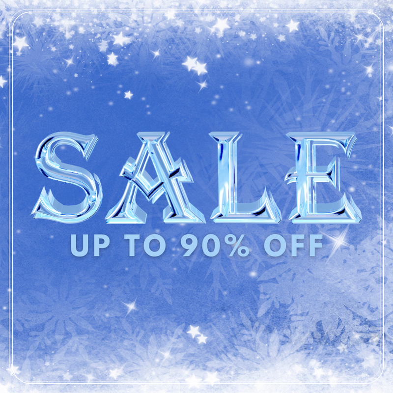 Sale - Up to 90% Off