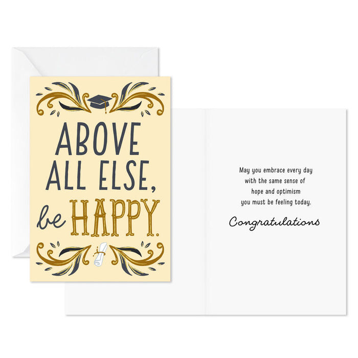Wishes for Success Assorted Graduation Cards, Pack of 8