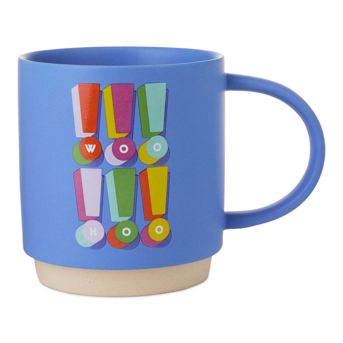 Woo Hoo Exclamation Points Mug