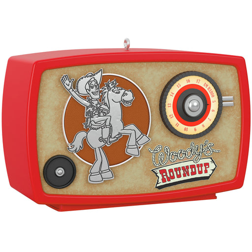 Disney/Pixar Toy Story 2 Woody's Roundup Radio 2024 Ornament With Light and Sound
