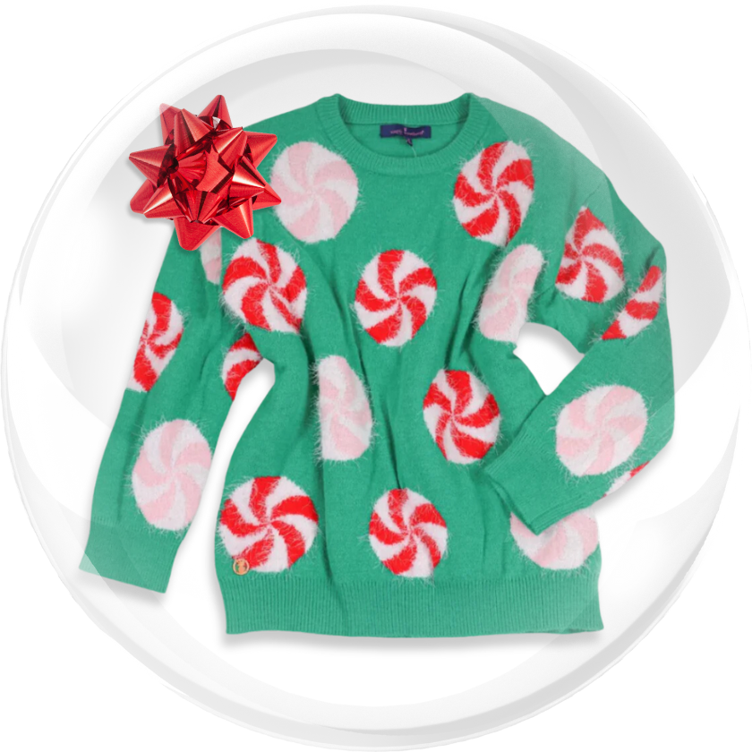 Simply Southern Candy Fuzzy Sweater