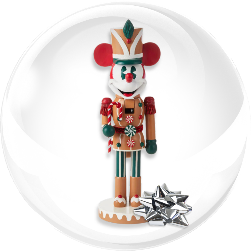 Disney Mickey Mouse Gingerbread Nutcracker Figurine