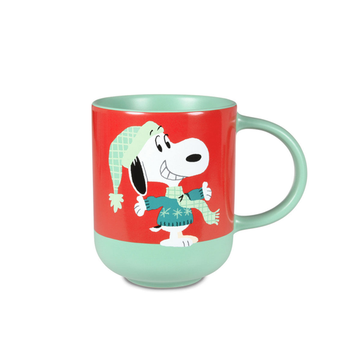 Peanuts® Snoopy Red and Green Christmas Mug