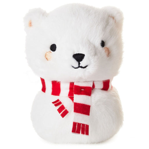 Zip-Along Polar Bear Plush Toy