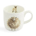Mug with sheep design on a white background