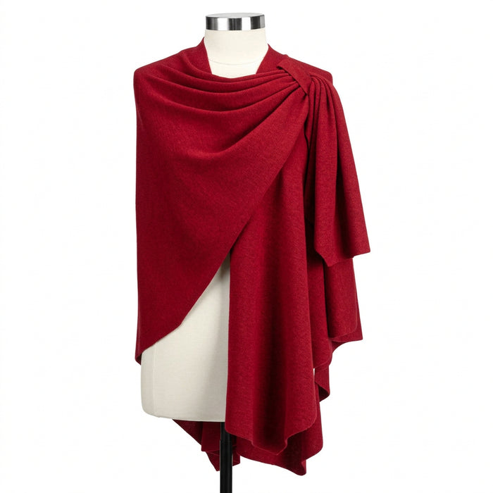 Keyhole Red Travel Wrap
