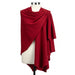 Keyhole Red Travel Wrap
