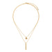 Follow Your Heart Gold Layered Necklace
