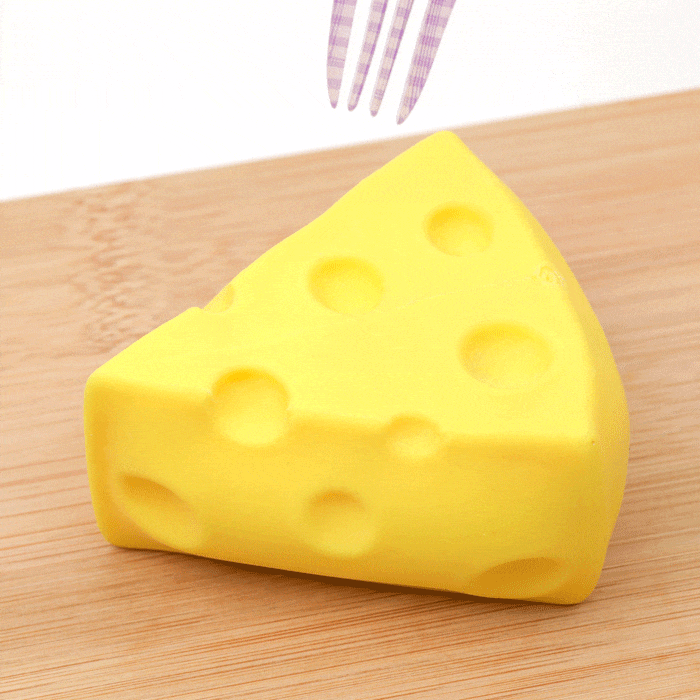 So Cheesy! Cheese Shaped Sensory Toy - Limit 2 