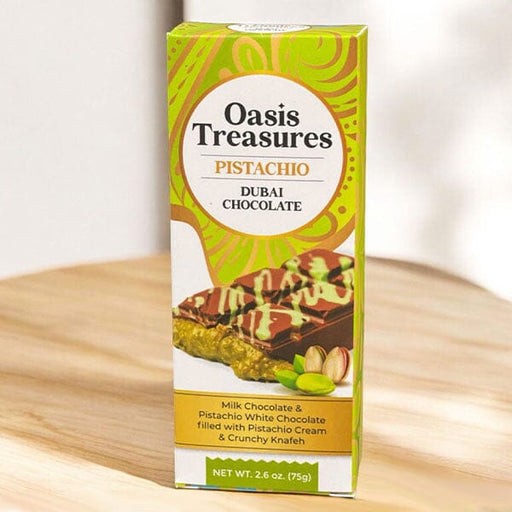 Dubai Chocolate Bar Pistachio By Oasis Treasures