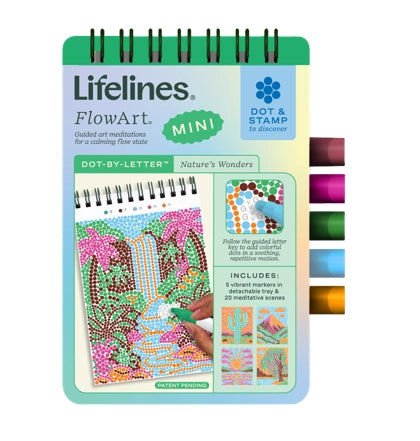 FlowArt® Mini Dot-by-Letter Nature's Wonders